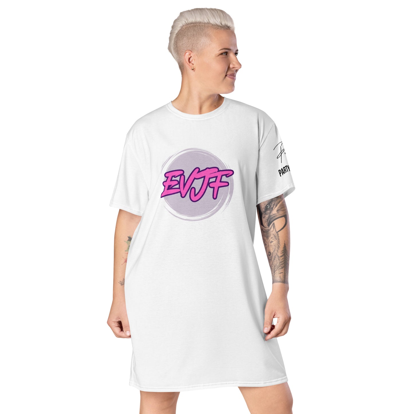 Robe T-shirt "EVJF" (2XS au 6 XL) par Classic Apparel