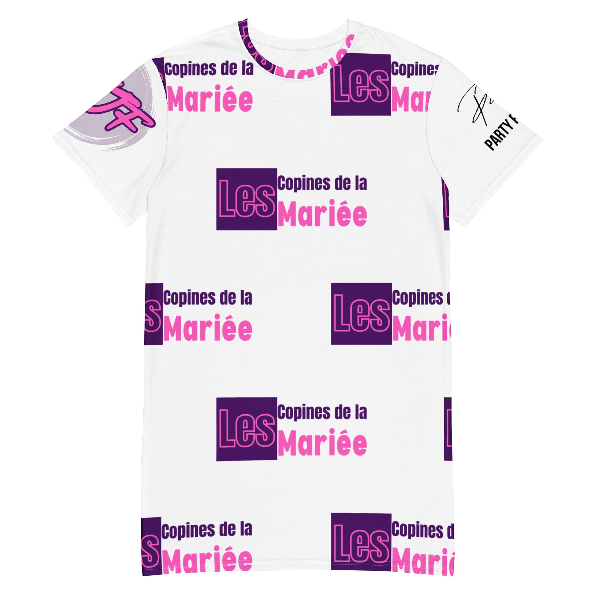 Robe T-shirt "EVJF" les copines de la mariée (2XS au 6 XL) par Classic Apparel