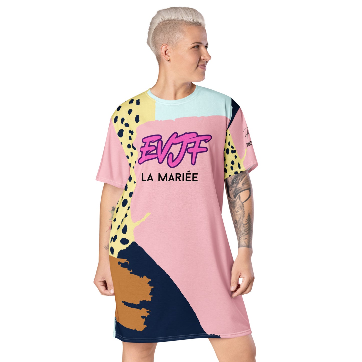 Robe T-shirt "EVJF" - La mariée (2XS au 6 XL) par Classic Apparel