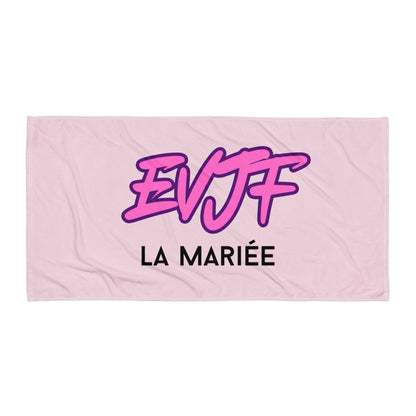 Serviette de Plage "EVJF" La Mariée Default Title par Accessories