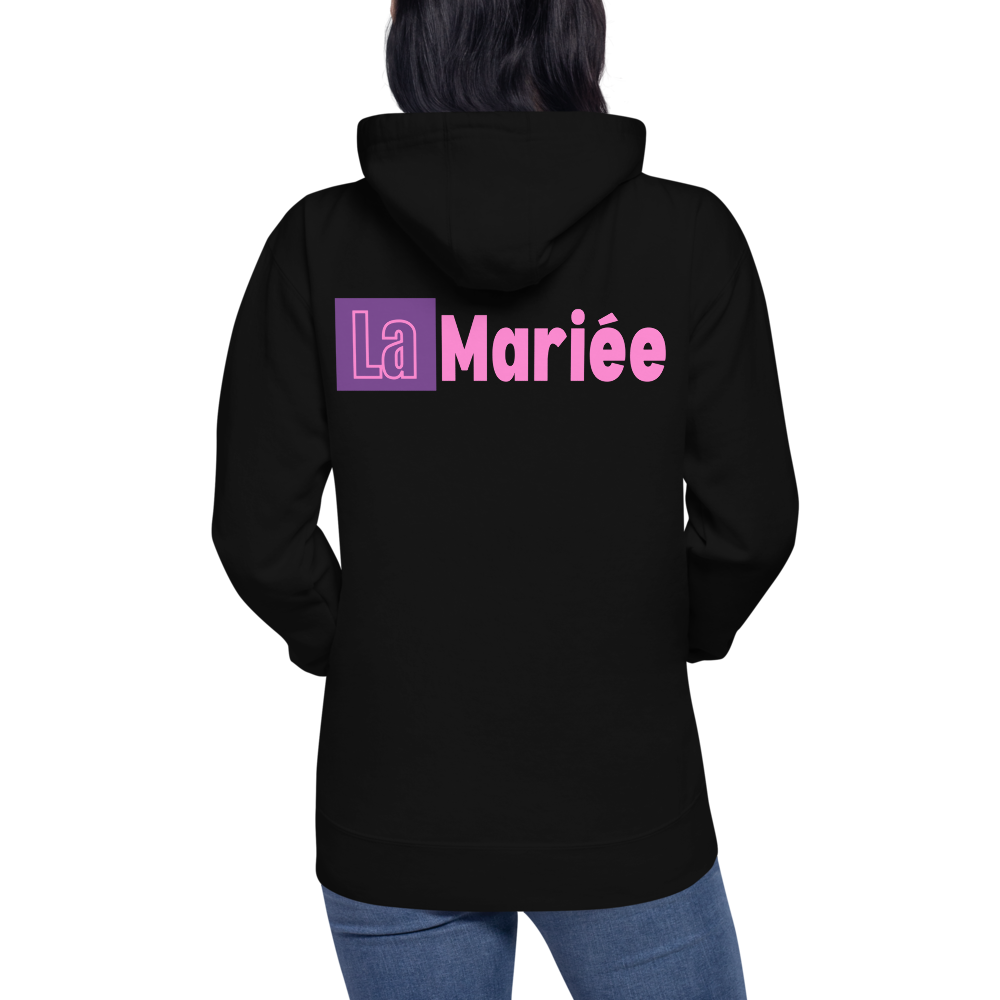 Sweat à Capuche "EVJF" pour LA MARIÉE par Classic Apparel