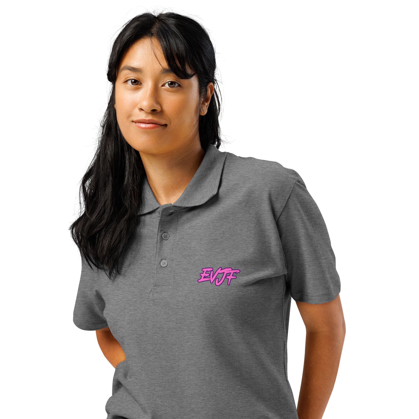 Polo premium "EVJF" - Les copines de la mariée. par Classic Apparel