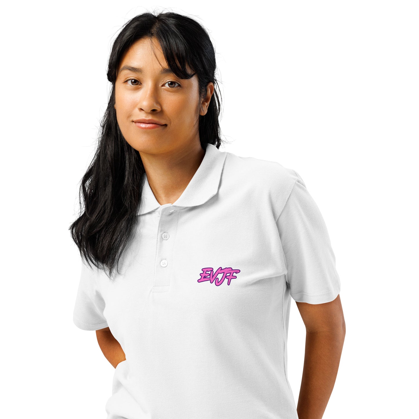 Polo premium "EVJF" - Les copines de la mariée. par Classic Apparel