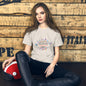 T-shirt "Une dernière folie avant le Ouii ! Heather Dust par Classic Apparel